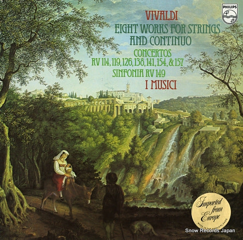 I MUSICI vivaldi; eight works for strings and continuo 9500300