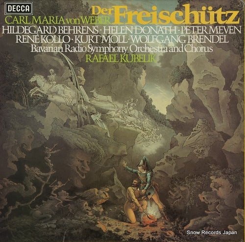 KUBELIK, RAFAEL weber; der freischutz D235D3