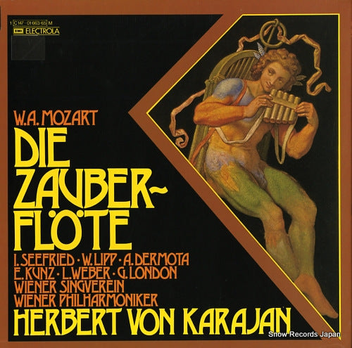 KARAJAN, HERBERT VON mozart; die zauberflote 1C147-01663-65M