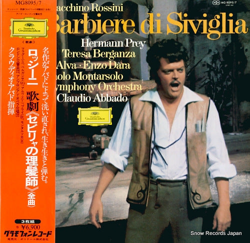 ABBADO, CLAUDIO rossini; il barbiere di siviglia MG8095/7
