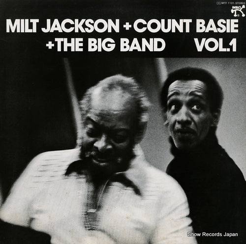 JACKSON, MILT, WITH COUNT BASIE milt jackson + count basie + the big band vol.1 MTF1101