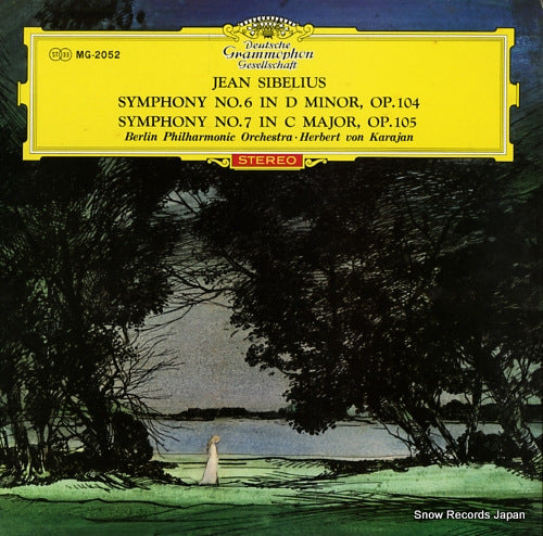 KARAJAN, HERBERT VON sibelius; symphony no.6, no.7 MG-2052
