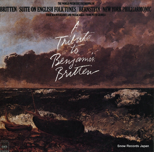 BERNSTEIN, LEONARD britten; suite on english folk tunes 25AC297