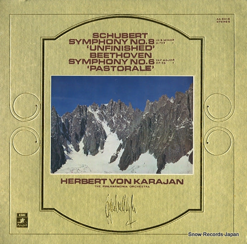 KARAJAN, HERBERT VON schubert; symphony no.8 in b minor "unfinished" AA-8218