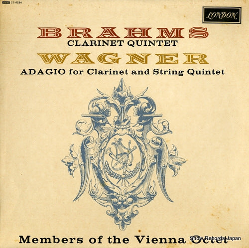 VIENNA OCTET, THE brahms; clarinet quintet in b minor, op.115 CS6234