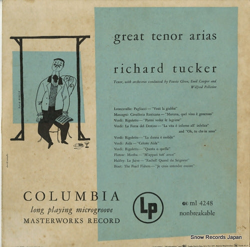 TUCKER, RICHARD great tenor arias ML4248
