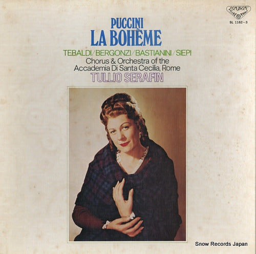 SERAFIN, TULLIO puccini; la boheme SL1182-3
