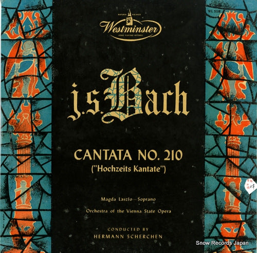 SCHERCHEN, HERMANN bach; cantata no.210("hochzeits kantate") WL5138