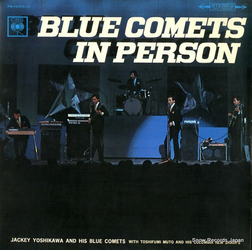 YOSHIKAWA, JACKEY, AND HIS BLUE COMETS blue comets in person PS-10006-JC