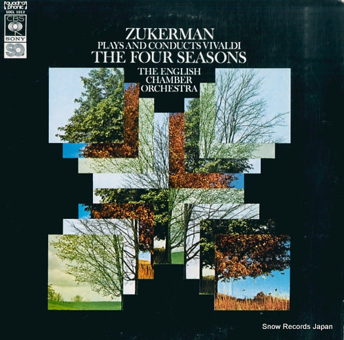 ZUKERMAN, PINCHAS vivaldi; the four seasons SOCL1012