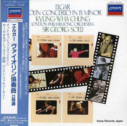 CHUNG, KYUNG-WHA elgar; violin concerto in b minor L25C-8038