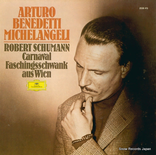 MICHELANGELI, ARTURO BENEDETTI schumann; carnaval, faschingsschwank aus wien 2536415