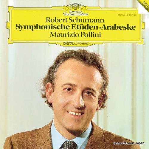 POLLINI, MAURIZIO schumann; symphonische etuden, arabeske 410916-1