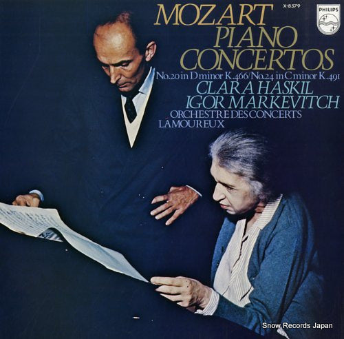 HASKIL, CLARA mozart; piano concertos X-8579