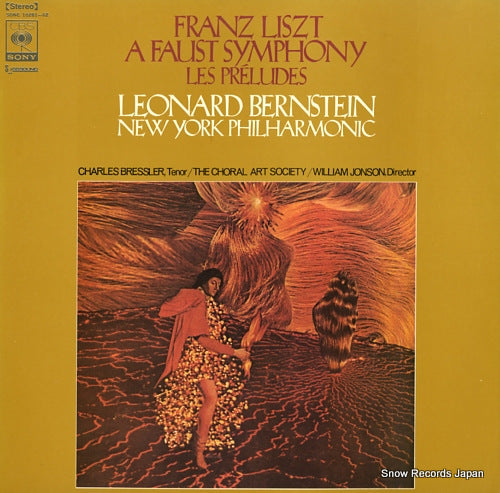BERNSTEIN, LEONARD liszt; a faust symphony SONC10281-82