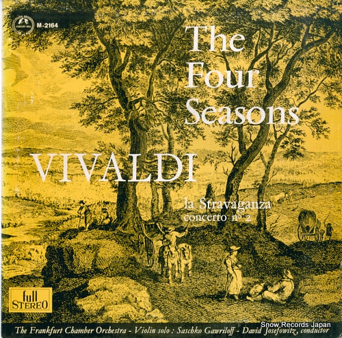 GAWRILOFF, SACHKO vivaldi; the four seasons SM-2164