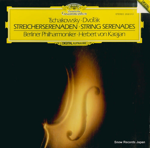 KARAJAN, HERBERT VON tchaikovsky / dvorak; string serenades 2532012