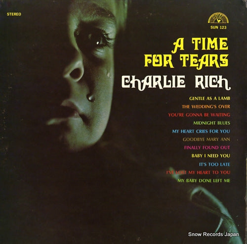 RICH, CHARLIE a time for tears SUN123