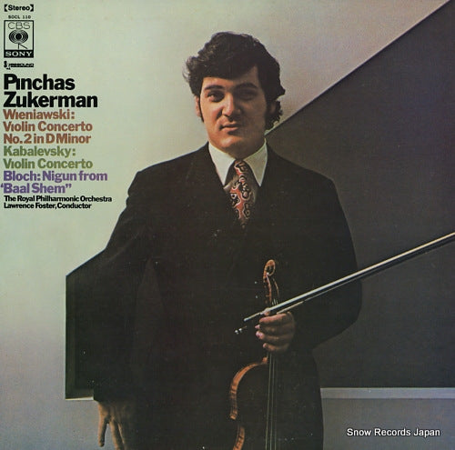 ZUKERMAN, PINCHAS wieniawski; violin concerto no.2 in d minor SOCL110