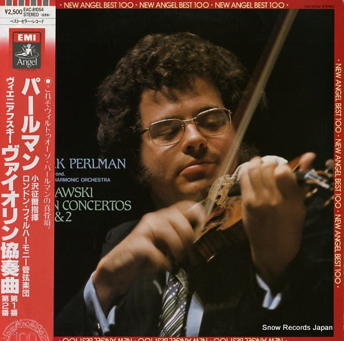 PERLMAN, ITZHAK wieniawski; violin concerto no.1 and no.2 EAC-81054