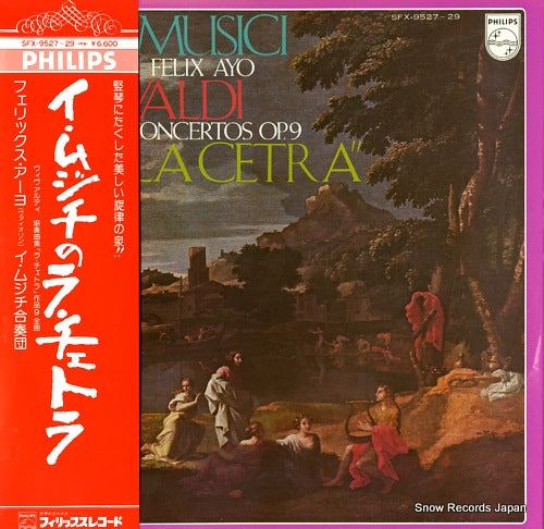 I MUSICI / FELIX AYO vivaldi; 12 concertos op.9 "la cetra" SFX-9527-29