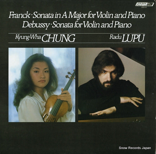 CHUNG, KYUNG-WHA / RADU LUPU franck; sonata in a major for violin and piano CS7171