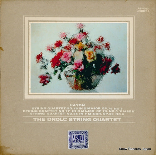 DROLC STRING QUARTET, THE haydn; string quartet no.79, 77 "kaiser" & 35 AA-9283