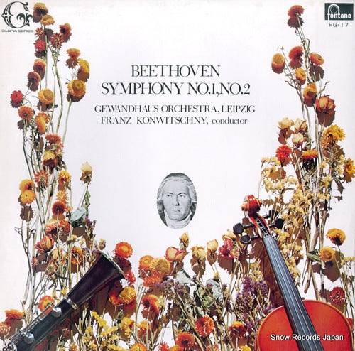 KONWITSCHNY, FRANZ beethoven; symphony no.1 & no.2 FG-17
