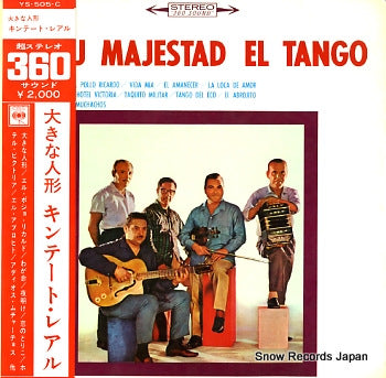 QUINTETO REAL su majestad el tango YS-505-C