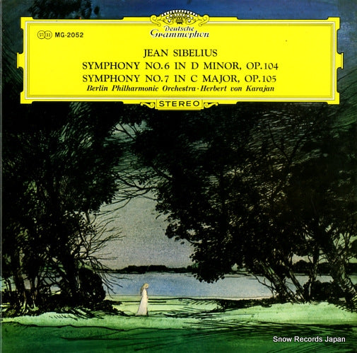 KARAJAN, HERBERT VON sibelius; symphony no.6, no.7 MG-2052