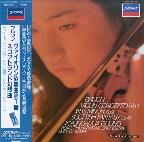 CHUNG, KYUNG-WHA bruch; violin concerto no.1 L18C-5067