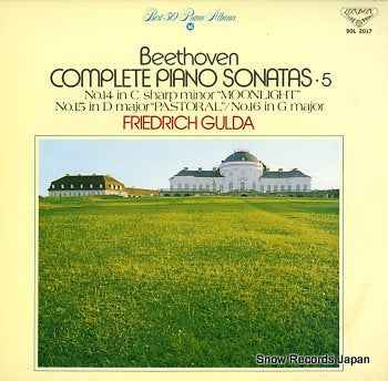 GULDA, FRIEDRICH beethoven; complete piano sonatas 5 SOL2017