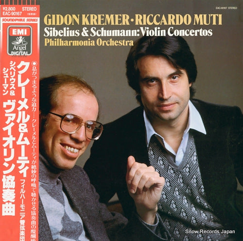 KREMER, GIDON, AND RICCARDO MUTI sibelius & schumann; violin concertos EAC-90167