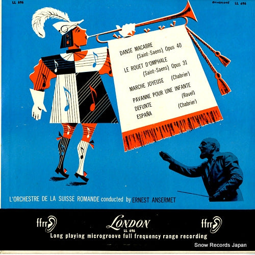 ANSERMET, ERNEST french orchestral music LL696