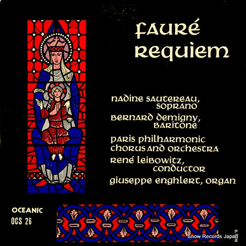 LEIBOWITZ, RENE faure requiem OCS26