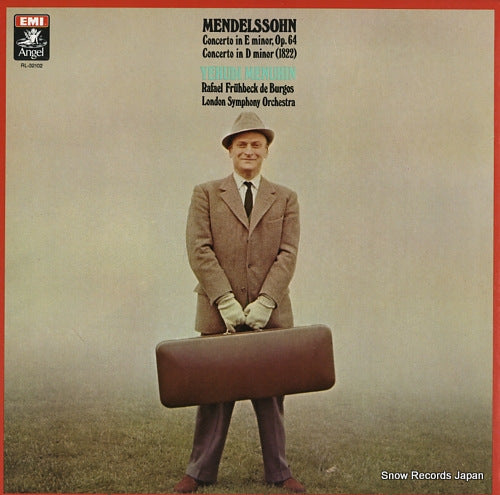 MENUHIN, YEHUDI mendelssohn; concerto in e minor, op.64 RL-32102