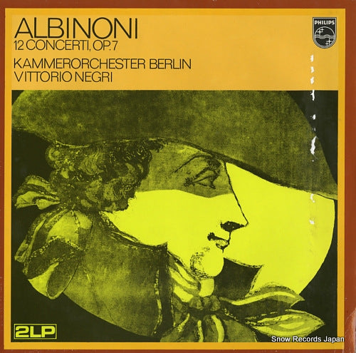 NEGRI, VITTORIO albinoni; 12 concerti, op.7 6747138