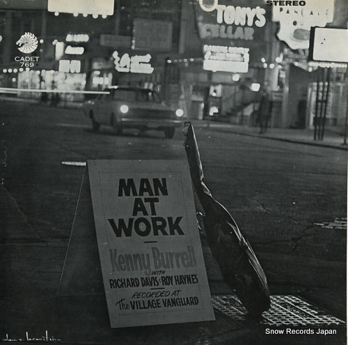 BURRELL, KENNY man at work CA-769/LPS-769