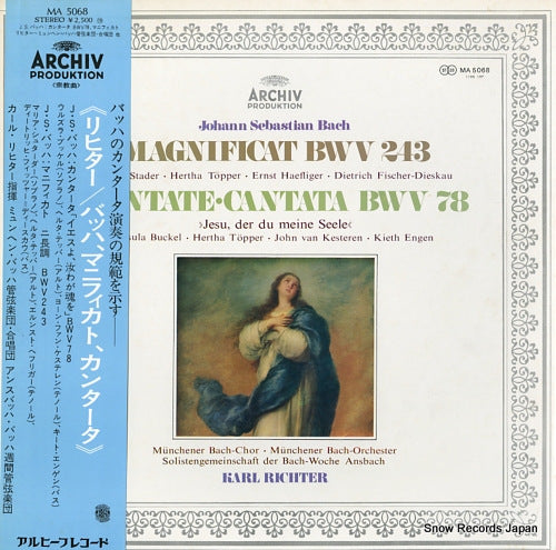 RICHTER, KARL bach; magnificat bwv243, cantata bwv78 MA5068