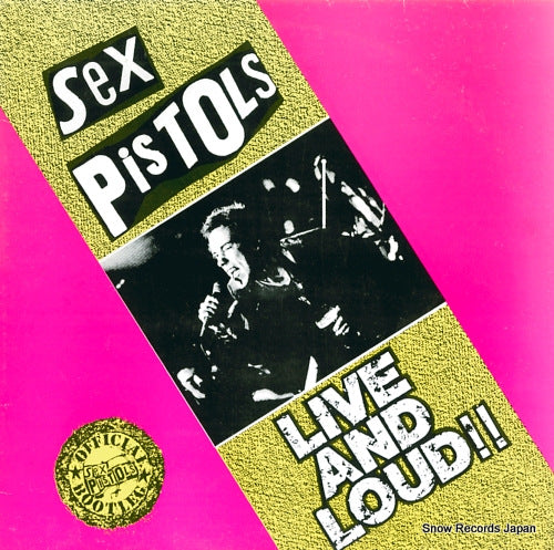 SEX PISTOLS live and loud!! LINKLP063