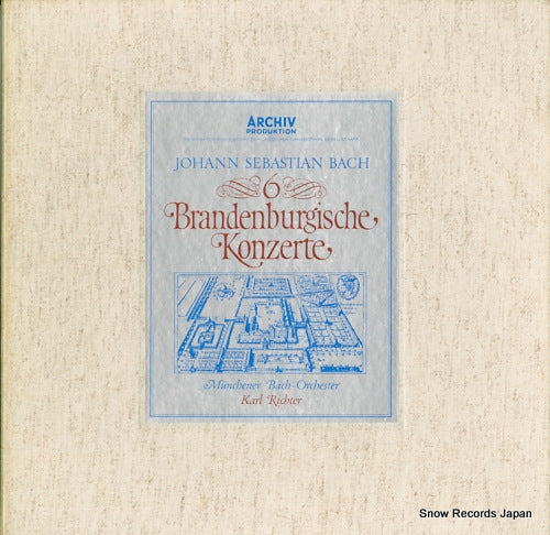 RICHTER, KARL bach; 6 brandenburgische konzerte 198438/39/2708013