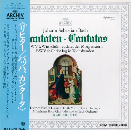 RICHTER, KARL bach; cantatas MA5079