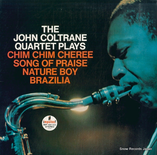 COLTRANE, JOHN the john coltrane quartet plays IMP-88103