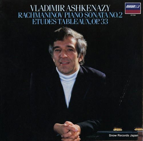 ASHKENAZY, VLADIMIR rachmaninov; piano sonata no.2, etudes tableaux, op.33 CS7236