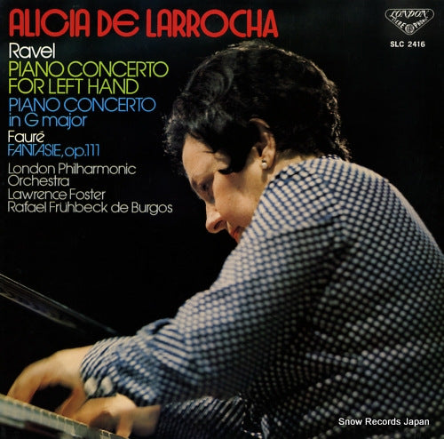 FOSTER, LAWRENCE ravel; piano concerto for left hand SLC2416
