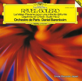 BARENBOIM, DANIEL ravel; bolero 2532041