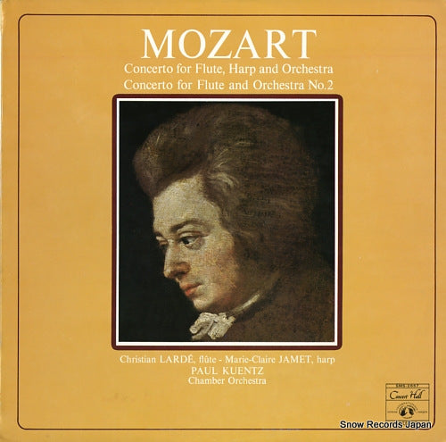 KUENTZ, PAUL mozart; concerto for flute, harp and orchestra SMS-2657