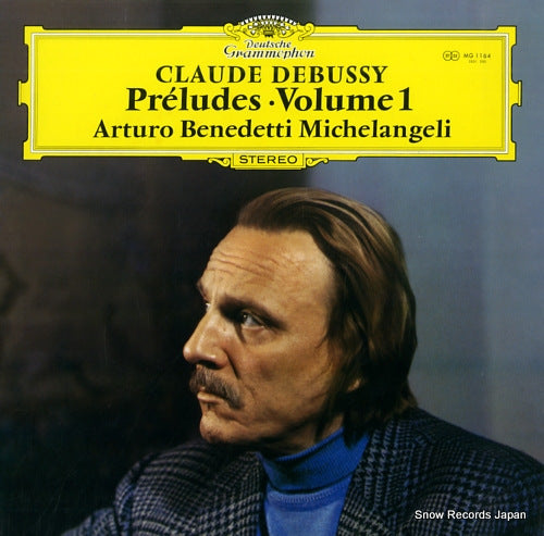 MICHELANGELI, ARTURO BENEDETTI claude debussy; preludes volume1 MG1164