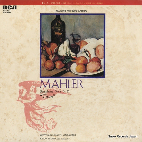 LEINSDORF, ERICH mahler; symphony no.1 in d titan RGC-1011