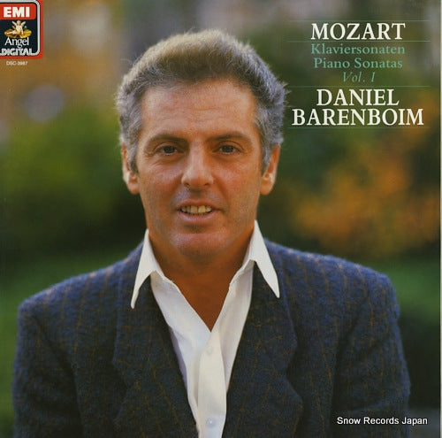 BARENBOIM, DANIEL mozart; piano sonatas vol.1 DSC-3987